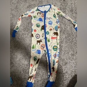 Little Sleepies Camping Adventure Print One Piece Pajama